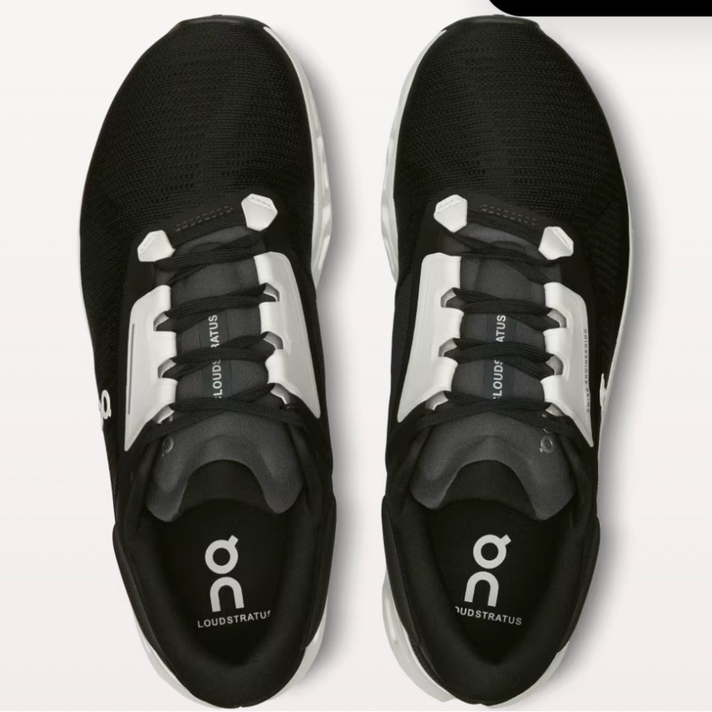 On Running CloudStratus Black Frost M US 11.5 - Picture 2 of 9